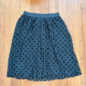 Boden Flock Dot Tulle Skirt Size 16-18
